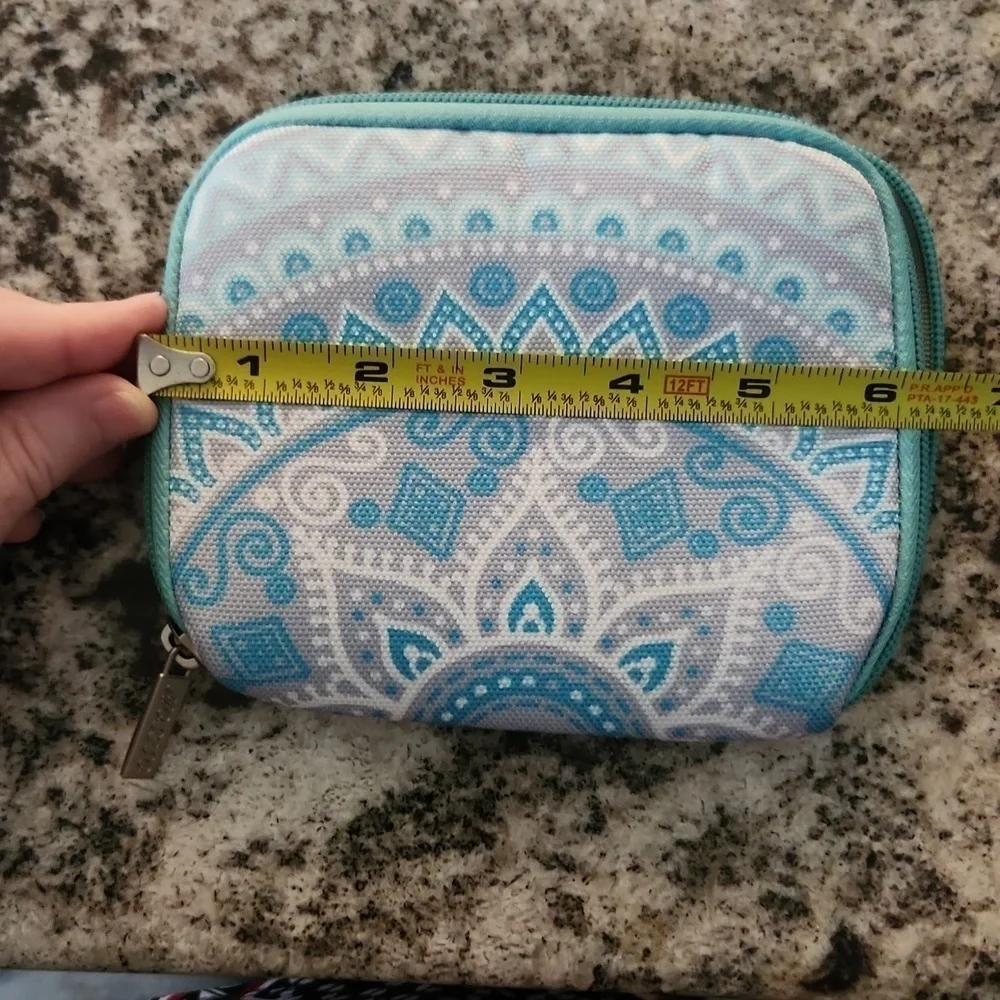 Ipsy Lemon Makeup Bag small bag and mosso bag
